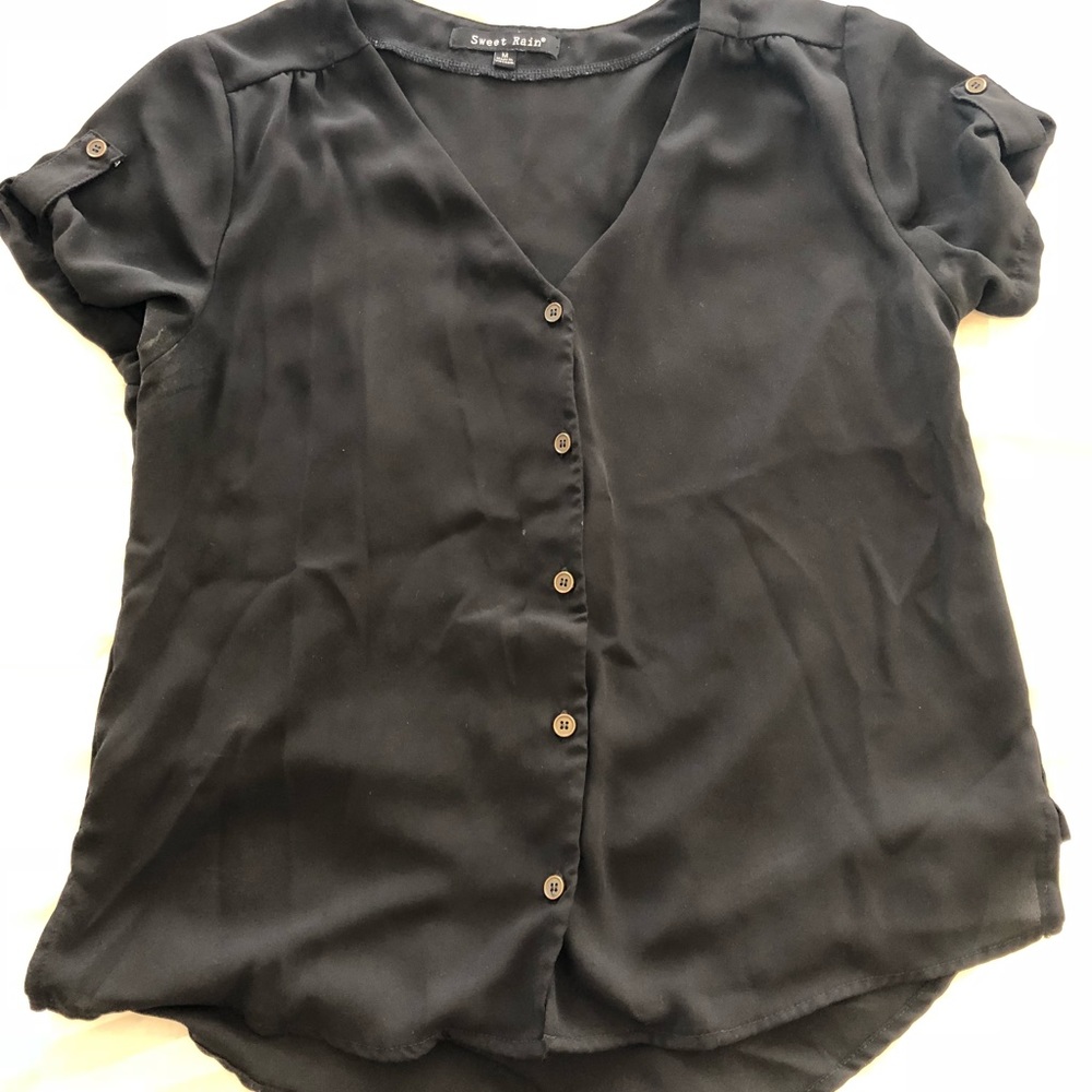 Black blouse